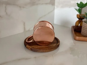 Quality Solid <b>Copper</b> Ceramic Beer Mugs Set with Handle Modern Design at an Price - Product Image 6