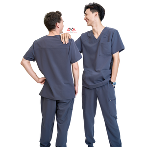 VN SUPPLIERS propose les combinaisons de salon de beauté les plus confortables et les plus pratiques, robes/jupes de travail pour femmes, blouses de laboratoire médicales pour hommes. - Product Image 2