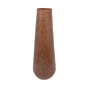Ensemble de 2 pots de fleurs ronds en fer, couleur rose, grande taille, style américain, best-sellers, pour la décoration intérieure et extérieure - Product Image 3