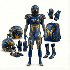 Camisetas de Fútbol Americano con Bordado Totalmente Personalizado, Costuras de Alto Detalle, Ropa Deportiva de Fútbol Americano con Bordado Personalizado - Product Image 1
