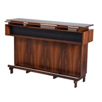Armarios de barra personalizados de lujo, modernos, de la mejor calidad, totalmente personalizables, mesa de comedor de madera pesada