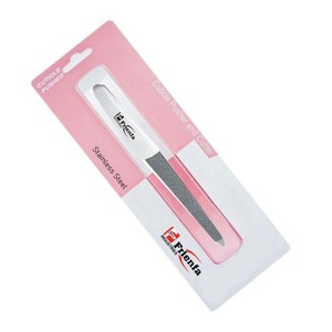 Cuchillo y Empujador de Cutículas de Acero Inoxidable Quirúrgico, Herramienta de Manicura, Cortaúñas, Producto de Alta Calidad y Gran Venta - Product Image 2