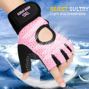 Sport <b>Weight</b> Lifting Gym Fitness Gloves Half Finger Superior Quality Style Gym Weightlifting Gloves - Product Image 3