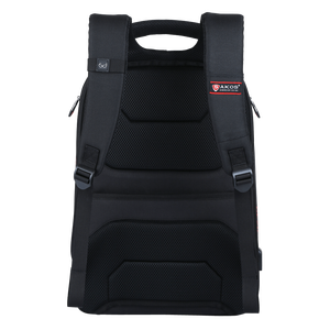 Softback USB Port Anti-Theft Zipper Closure Waterproof Moisture-Wicking Eco-Friendly SAKOS Unisex Smart Gaming <b>Laptop</b> <b>Backpack</b> - Product Image 2