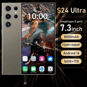 โทรศัพท์มือถือรุ่นใหม่ที่เรียบง่าย S24Ultra สมาร์ทโฟน16G + 1TB 5G สำหรับโทรศัพท์รุ่น Android 14 - Product Image 1