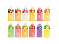 Fabricante de Bebidas, OEM y ODM, Marca Privada, Botella PET de 320 ml, Jugo de Sandía con Nata de Coco, Refrescante y Natural