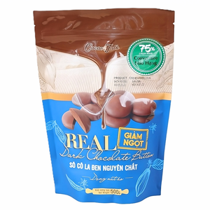 Chocolat Noir Pur Authentique en Boutons 75% Cacao Meilleure Vente Fabrication Vietnam Expédition Mondiale Ingrédients Pâtisserie HALAL OEM/ODM - Product Image 1