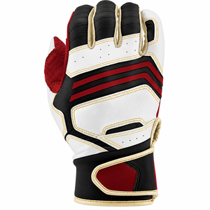 Cheap Price Custom Made Baseball Batting Gloves in Top Quality Custom Leather Comfortable Customized Baseball Batting Gloves - Product Image 2