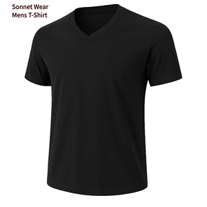 T-shirts à manches courtes pour homme, col en V, pour l'été - Product Image 5