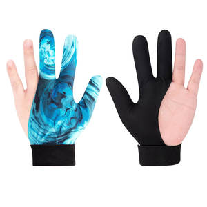 New Standard Design Unisex <b>Snooker</b> Gloves Breathable High Elasticity Material Adjustable Wrist Strap Non-Slip Sports Wear - Product Image 2