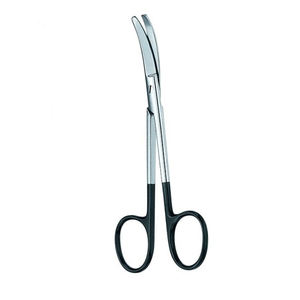 Ciseaux chirurgicaux Kilner 110 mm en plastique, lames courbées à bout arrondi, acier inoxydable, instrument chirurgical de précision, CE ISO Java - Product Image 4