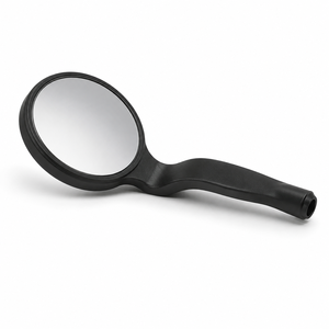 HD Black Line Mirror #5 Double-Sided Mirror Cone Socket Stainless Steel Zetomed Pro - Product Image 6