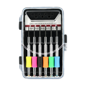 [WIGA] Industrial Grade <b>Jeweler</b> Precision <b>Screwdriver</b> <b>Set</b> 6pcs Steel Micro Tool Kit for DIY - Product Image 1