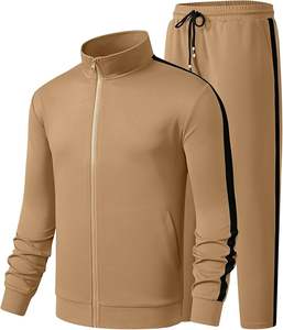 Ensemble de survêtement décontracté à capuche et pantalon évasé, imprimé numérique, 100 % coton, coupe-vent et respirant pour homme – Vente chaude - Product Image 2