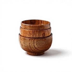 ชามเสิร์ฟไม้กระถินณรงค์พิมพ์ลายตามสั่ง - ดีไซน์วินเทจขัดเงาเป็นมิตรกับสิ่งแวดล้อม สำหรับใช้ในบ้านและงานปาร์ตี้ ผู้จำหน่ายขายส่ง - Product Image 2