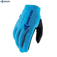 Guantes de Motocross Personalizados DAIZEN STAR INTERNATIONAL, Antideslizantes, Transpirables, de Cuero Orgánico y Poliéster con Cierre de Gancho y Bucle
