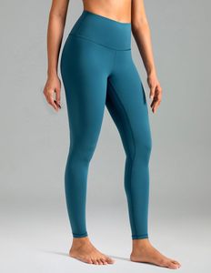 Leggings pour femmes en Spandex/Polyester, doux, élastiques, taille haute, avec cordon de serrage, écologiques, pour entraînement, course, yoga, gym - Product Image 4