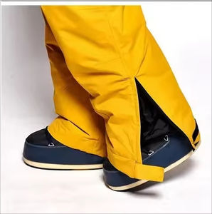 Conjunto de Traje de Esquí, Chaqueta y Pantalones Gruesos Resistentes al Viento y al Agua, Talla Grande, Unisex, Cierre de Cremallera, Forro Polar Tex Aislante - Product Image 6