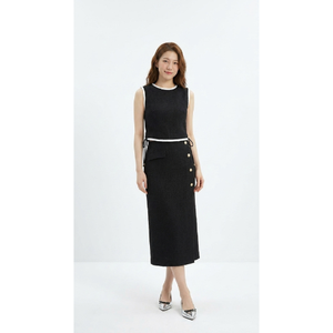 Robe élégante et décontractée pour femme, 100 % coton respirant, coupe naturelle, idéale pour le bureau et le quotidien, service OEM - Product Image 1