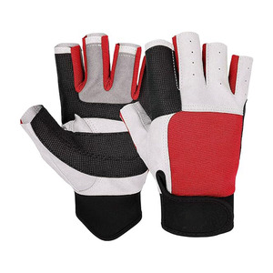 High Quality Yacht Gloves Breathable Lightweight Marine Gloves with Strong <b>Grip</b> <b>Control</b> for Yacht Sailing Fishing - Product Image 1
