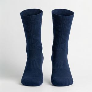 Calcetines de Algodón para Hombre, Sólidos, Transpirables, Deportivos, Casuales, para Correr, Gimnasio, Suaves, Cómodos, para Uso Diario, Largo hasta la Pantorrilla, Color Personalizado - Product Image 1