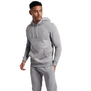 Sweat-shirts à capuche en molleton bleu foncé, fournisseur pour commandes en gros, sweats à capuche vierges pour impression, sweats à capuche pull-over en gros - Product Image 4