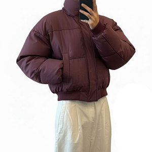 Custom Men's Hooded Puffer Jacket Streetwear Personalized Front Zipper <b>Winter</b> Coat with Premium Insulated <b>Quilted</b> Outerwear - Product Image 3