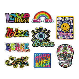 Custom Iron <b>on</b> Embroidery <b>Patches</b> for Clothing Bags Caps Factory Embroidered Applique Logo <b>Sew</b> <b>on</b> Badge OEM Garment Access - Product Image 4
