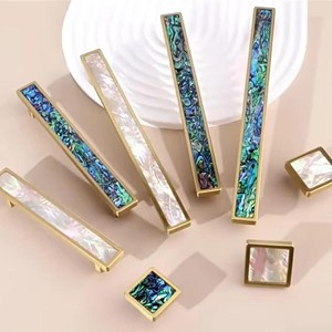มือจับตู้ทองเหลืองหรูหรา ขายส่งจากโมราบาดุด ประเทศอินเดีย - Product Image 4
