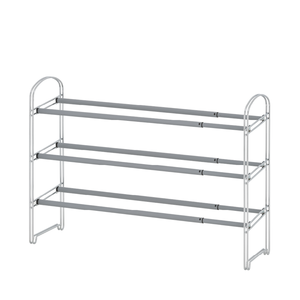 ขายส่ง eBay ไต้หวัน ผู้ผลิตเฟอร์นิเจอร์ในครัวเรือน ชั้นวางรองเท้าโลหะแบบพกพาทันสมัย ปรับขยายได้ - Product Image 5