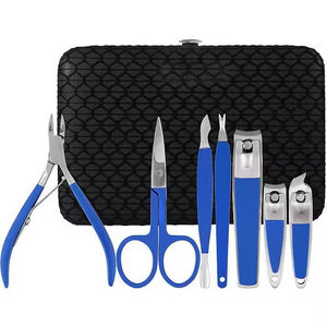 Kit de Manucure Pédicure Professionnel Personnalisé avec Logo – Outils en Acier Inoxydable pour Hommes et Femmes, Sac à Ressort Unique - Product Image 1