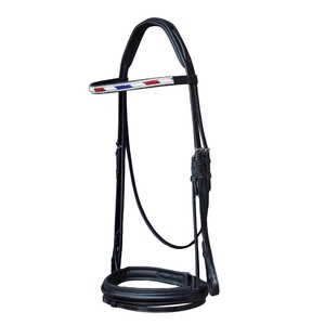 Nueva Brida de Cuero Genuino para Montar a Caballo, Cómoda y Elegante, Modelo Internacional 7860B, Talla Personalizable - Product Image 1