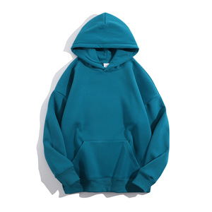 Sudadera con Capucha para Mujer, Color Sólido, Tejido de Algodón, Manga Larga, para Otoño - Product Image 3
