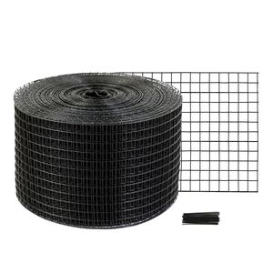 Kit de rollo de malla de alambre de PVC recubierto de PVC de 8 pulgadas x 100 pies, resistente a la corrosión, para protección de paneles solares contra aves y animales, 50 unidades - Product Image 5