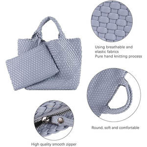 Sac fourre-tout de luxe personnalisé pour femme, en cuir PU de haute qualité, sacs à main et sacs à bandoulière pour femmes - Product Image 2