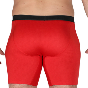 Nouvelles Boxer Briefs Tricotées Sans Coutures pour Hommes, Tendance, Antibactériennes, Respirantes, Écologiques, Séchage Rapide, Couleurs Unies Personnalisables, pour Adultes - Product Image 2