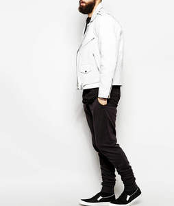 Blouson d'hiver pour homme en cuir véritable, style bomber, entièrement fourré, chaud, avec coque personnalisable - Product Image 4