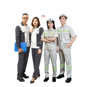 Uniforme de Trabajo MÁS VENDIDO, Overol de Soldadura Azul Oscuro, Ropa Personalizada de Fábrica, Conjuntos de Estilos de Uniformes de Trabajo FMFuniform - OEM/ODM - Product Image 3