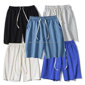 Venta al por mayor OEM logotipo personalizado correr gimnasio deporte hombres tabla de surf algodón verano playa ejercicio causal Atlético pantalones cortos - Product Image 1