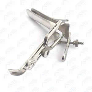 Spéculum vaginal allemand en acier inoxydable Spéculum vaginal de gynécologie de haute qualité Spéculum vaginal pour animaux Instrument médical - Product Image 2