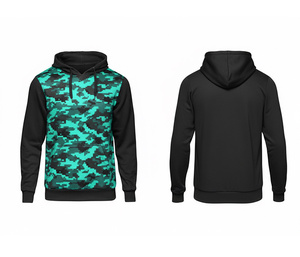 Sweat-shirts personnalisés OEM par sublimation, tissu de haute qualité – Sweat-shirt personnalisé pour équipe, homme, femme, jeune, veste à capuche d'entraînement, vêtements de sport - Product Image 4