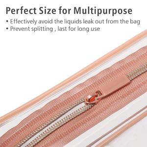 Bolsa de Maquillaje Impermeable de Tamaño Cuarto de Galón, Bolsa de Cosméticos de Viaje para Mujer, Bolsa de Accesorios de Viaje - Product Image 3