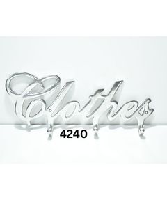 Most Selling Clothes Decorative <b>Wall</b> <b>Hook</b> Rack Elegant Script <b>Wall</b> Organizer Modern Aluminium Coat <b>Key</b> For Sale - Product Image 4
