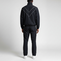 Survêtement de sport personnalisé pour homme, coupe-vent léger et respirant, en nylon/coton écologique, à séchage rapide, avec capuche, idéal pour l'hiver
