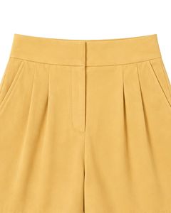Manufacturer Olive Green Tank <b>Top</b> With Mustard Yellow Shorts Women Two Piece Summer Lounge Wear Casual Soft Stretch Set Outfit - Product Image 5