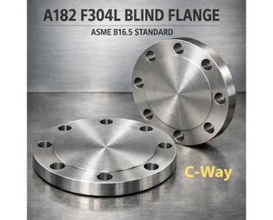 DIN ASTM ASME ISO Aleación estándar Cuello de soldadura de acero inoxidable Brida de placa deslizante CL 150 a 2500 Brida ciega - Product Image 5