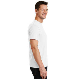 Camiseta Básica Lisa de Algodón para Hombre y Mujer, Cuello Redondo, Suave, Ligera, Transpirable, Informal, para Verano, Venta al por Mayor, EE. UU. - Product Image 2