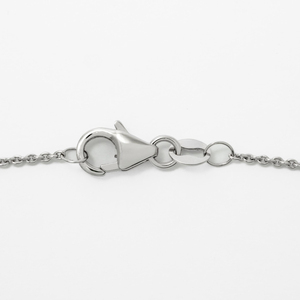 Colgante de Diamante Cultivado en Laboratorio de 1.15 Ct con Halo, Certificado IGI, Oro Blanco Sólido de 14K, Collar Delicado, Joyería Elegante y de Lujo - Product Image 3