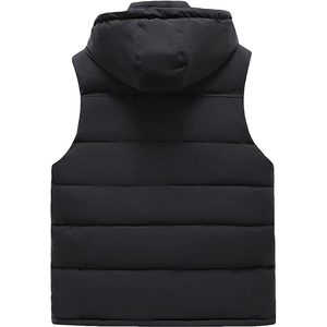 Chaleco Acolchado para Hombre, Ropa de Invierno, Chaquetas sin Mangas Acolchadas, Ropa de Calle para Exteriores, Chalecos Acolchados de Moda - Product Image 4