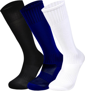 Calcetines Deportivos de Ciclismo para Hombre, Personalizados con Logotipo, al por Mayor, Térmicos, Gruesos, Transpirables, de Poliéster/Nailon, Antibacterianos, para Invierno - Product Image 1